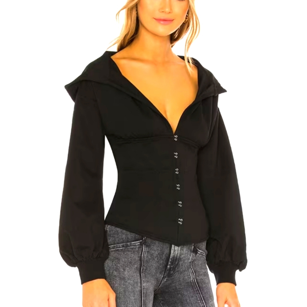 ❤️NEW❤️ Never worn Superdown corset hoodie
